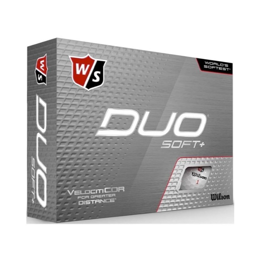 Pelotas Golf Wilson Duo Soft Caja X 12