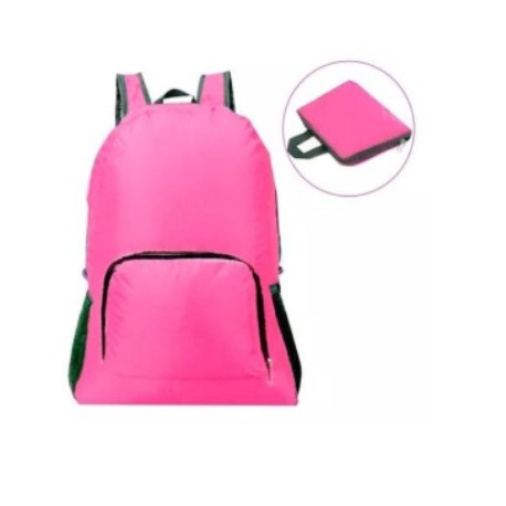 Mochila Plegable Rosa