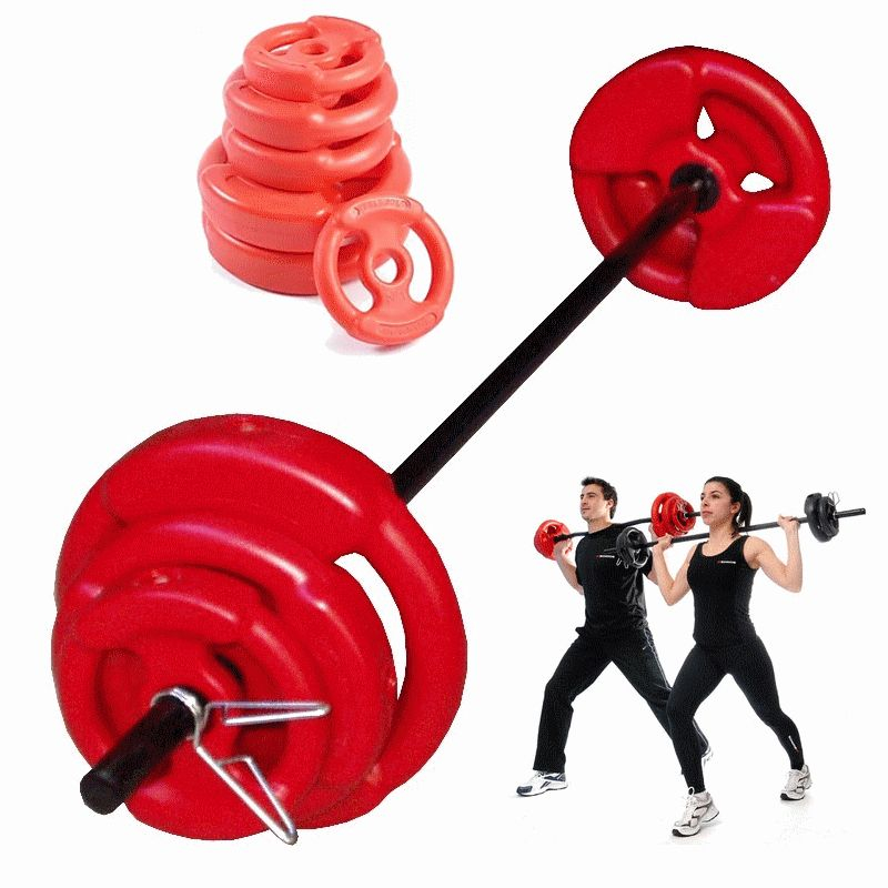 Kit Body Pump 17 Kgs Discos + Barra Con Topes