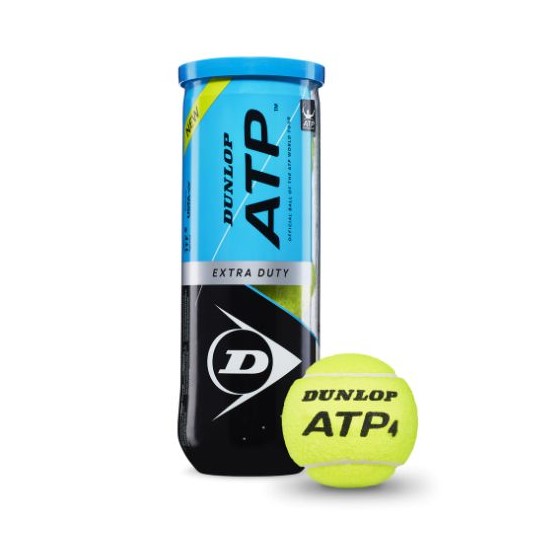 Tubo 3 Pelotas Tenis Dunlop Atp