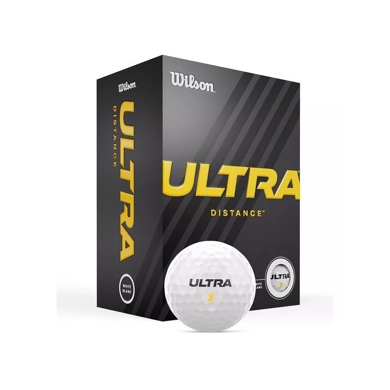 Pelotas Wilson Golf Ultra Distance - Caja X 24